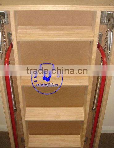 Deluxe Wooden Loft Ladder - 1300mm x 700mm Floor to ceiling heights up to 3.2m