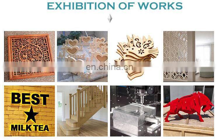 Advertising cnc router machine for cutting acrylic MDF plywood foam wood engraving carving machine 1325