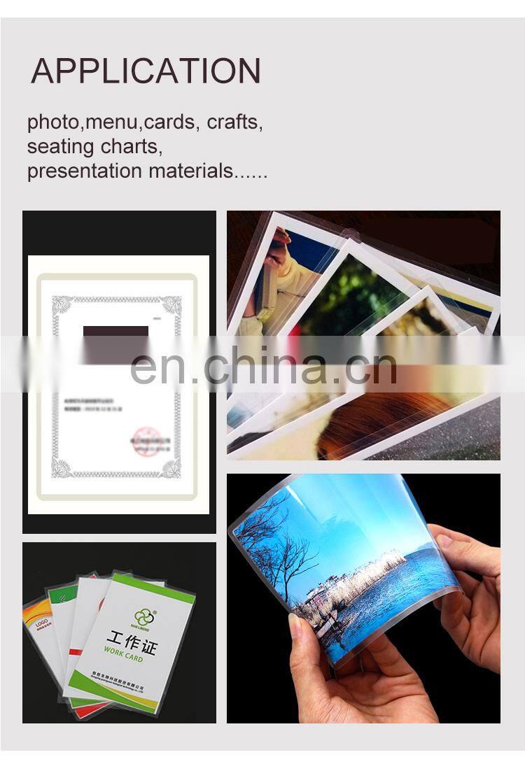 A3 A4 Photo PVC Card Laminating Machine Hot Cold Laminator Machine Home School Office Laminator Machine