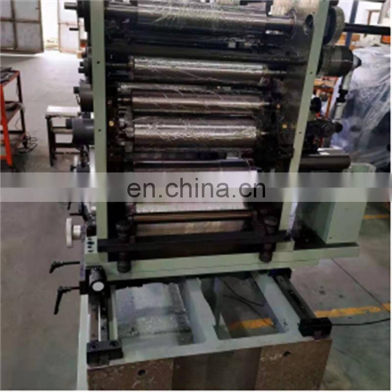 UTR320S 4 6 Color Roll to Roll Automatic rotary UV letterpress Intermittent Adhesive Label Sticker Printer with Servo Die Cut