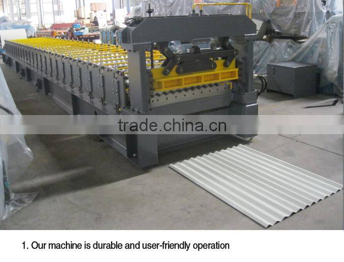 Colored Coils Sheet Roll Forming Machine With CE