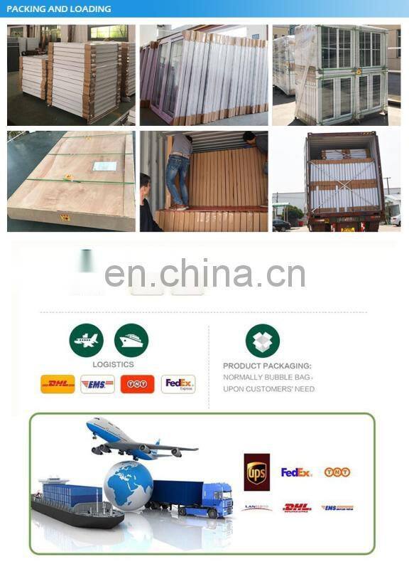 Arched Top Hinges/Casement/Swing Door with Grid Design