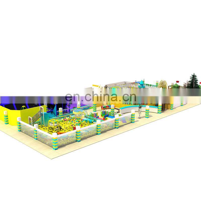 2018 kindergarten plastic slides China indoor or outdoor playground facility