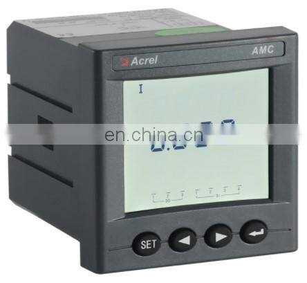 Multifunction DC Power meter LED digital dc volt amp kwh panel meter PZ72-DE