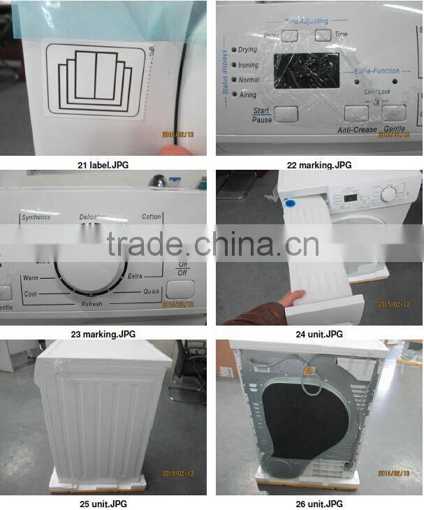 Home appliance condenser clothes dryer prices 7/8KG