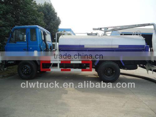 Dongfeng 8000L vacuum tank suction tanker truck