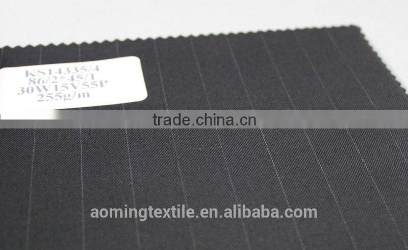 cheap Wool Blazer Fabric on PROMOTION in big Stripes