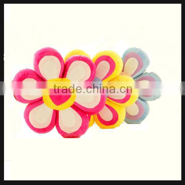 cheap large plush flower shape cushion floor cushions on sale