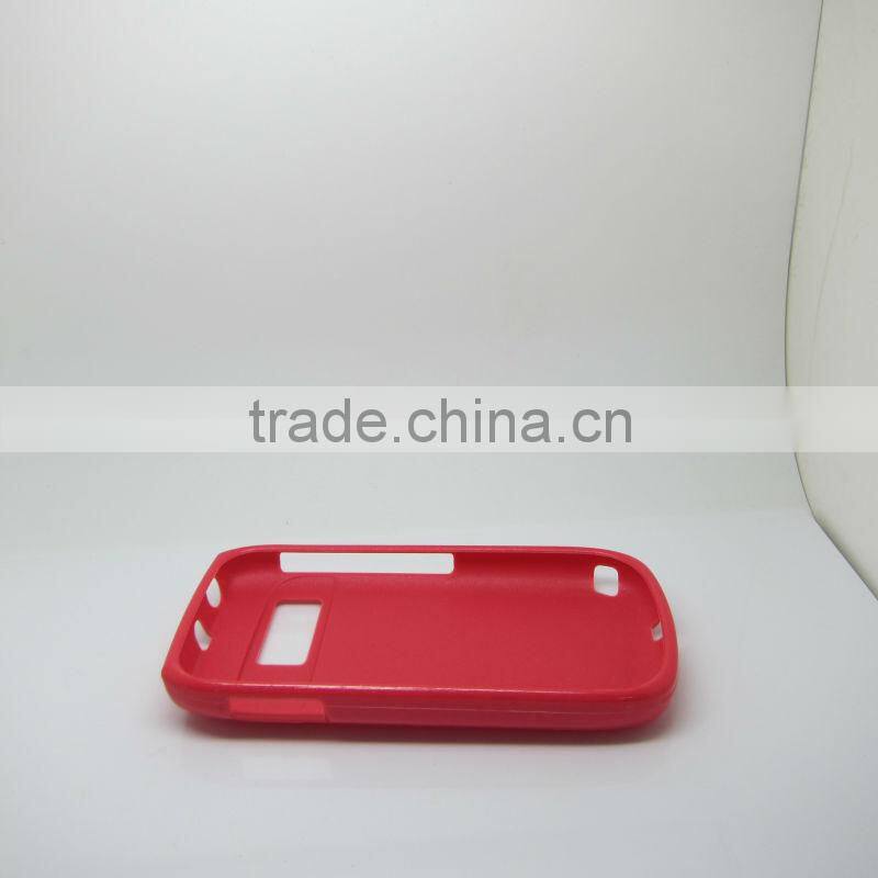 Cheap solid color soft TPU mobile phone protecting cover for Nokia E6