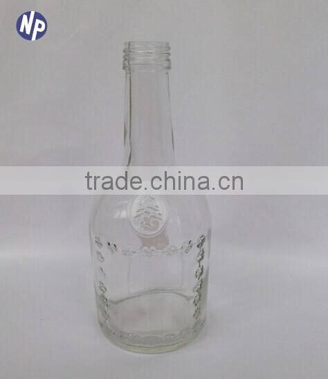 glass liquor bottle 350ml made in china