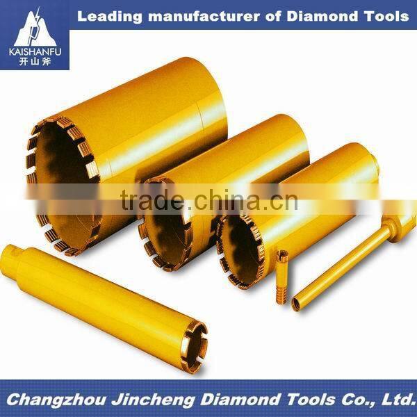 Assembled drill bits of long lifetime