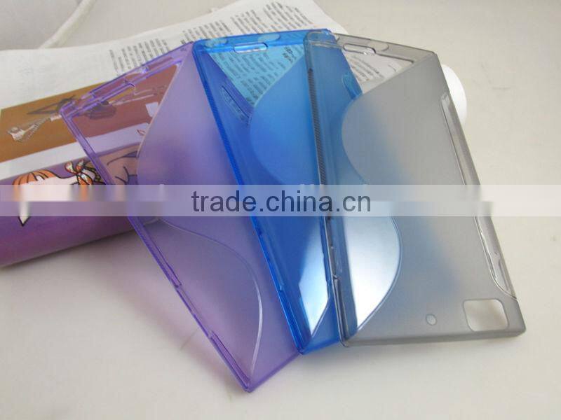 hot selling soft plastic back cover for Lenovo K900 S line
