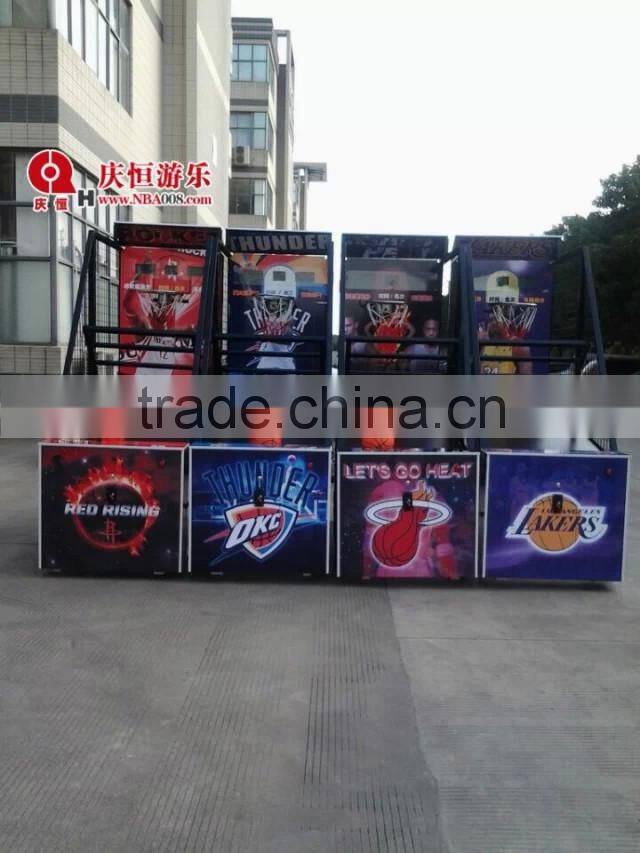 2015 New Design Coin Operated Indoor Basketball Machine