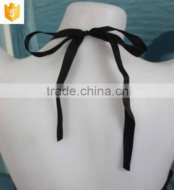 2016 sexy back bandage Chinese lace silk babydoll dress lingerie