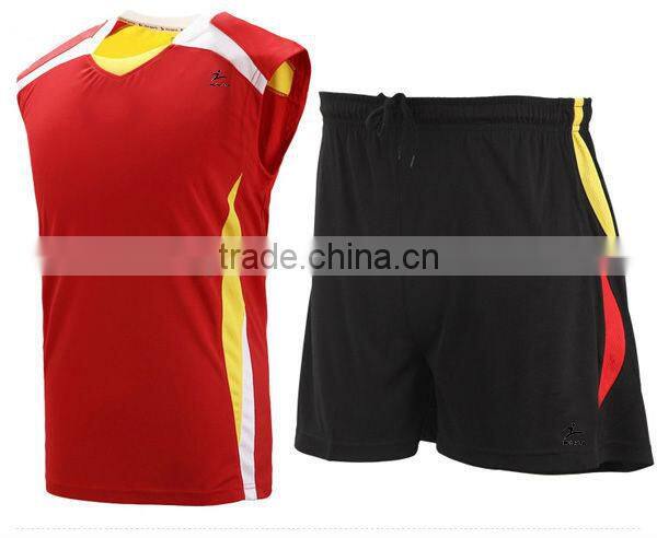 100% polyester sublimated wholesales volleyball jersey