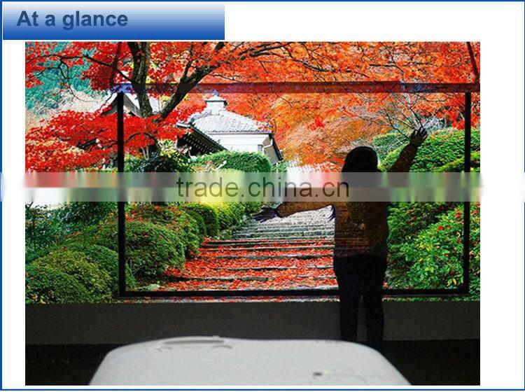 Brilens TL1920 Vicky real 1080P 3000 lumens support WiFi 3D price overhead projector with usb/lcd led projectors china made