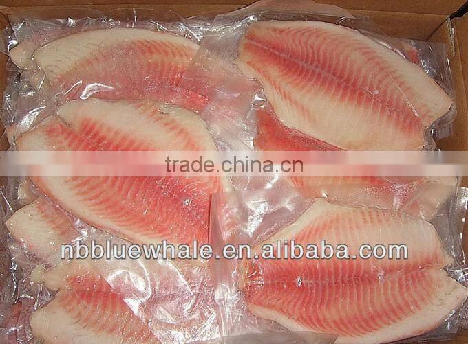 Fresh water black tilapia, IQF Tilapia Fillets