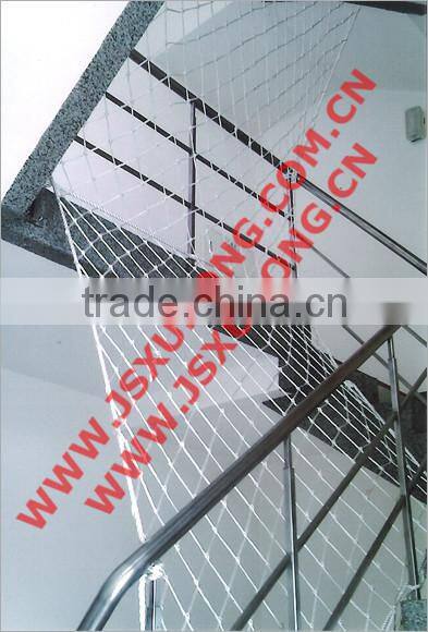 Stair protective net