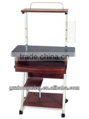 Modern Wooden Red Home Computer Table Desk Computer Furniture WY-SD700B