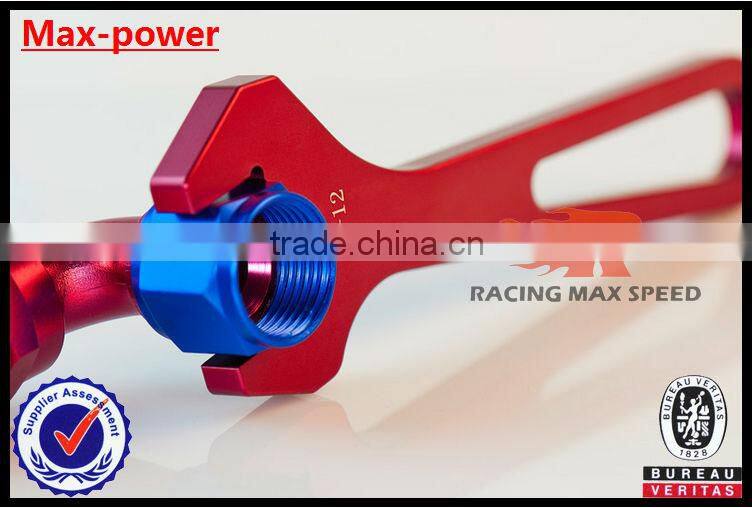 Hot Sale! Oil cooler Hose Fitting Straight Resuable Hose End AN4 AN6 AN8 AN10 AN12 Blue and Red