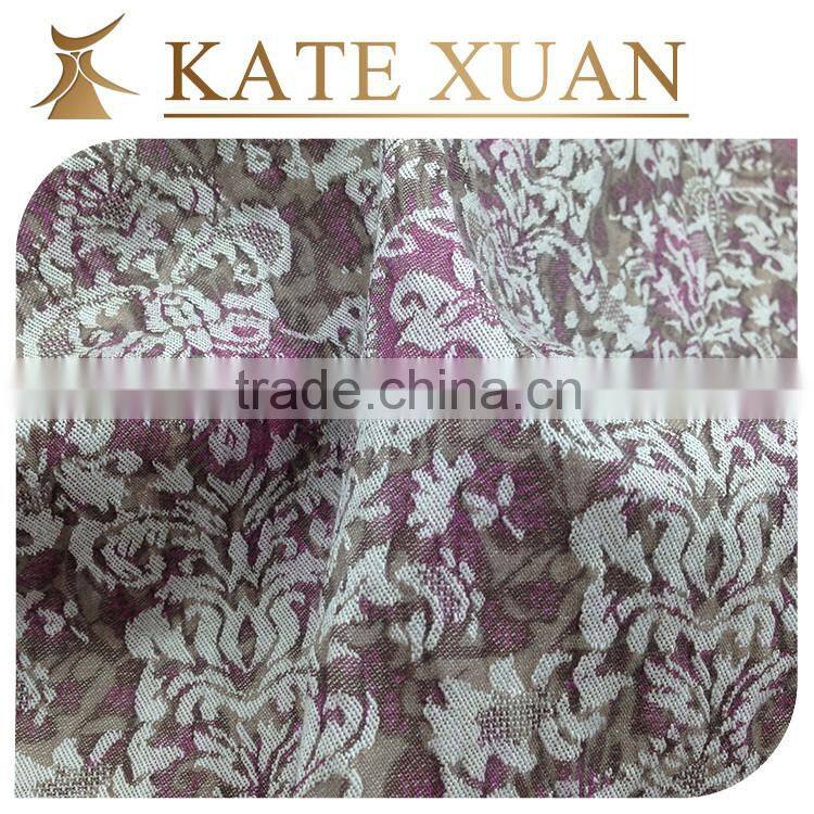 Colorful breathable knitted ity spandex fabric