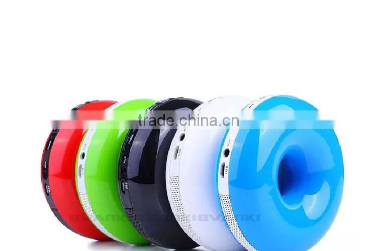 Brand new Active mini size 37x96mm round Bluetooth speaker available distance up to 10m for Mobile phone, Computer, Tablet,etc