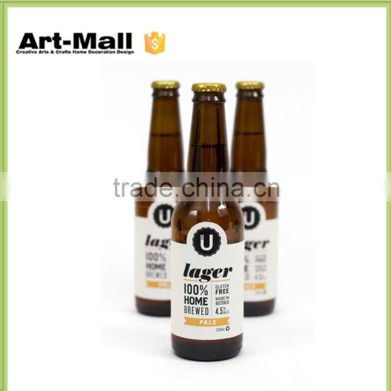 CE Custom pharmaceutical amber glass bottle