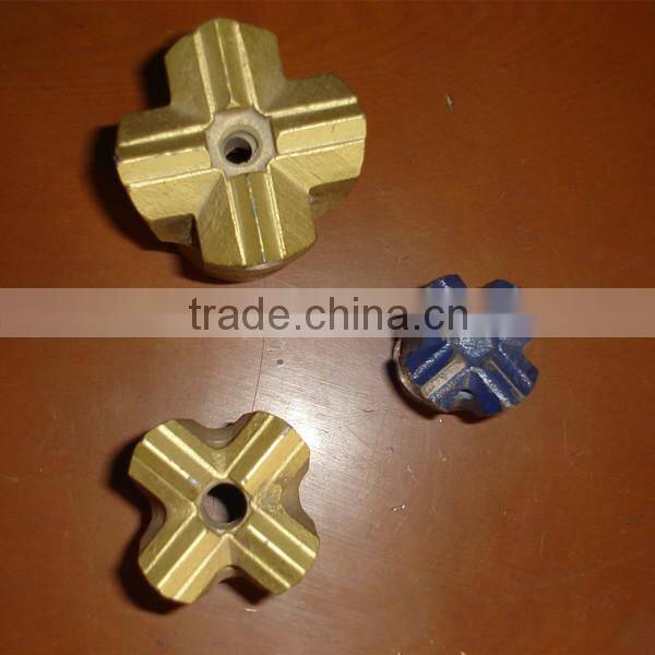 43mm Alloy Cross drill bit,Chisel drill bit,anchor drill bit,mining bits