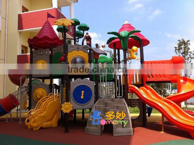 China outdoor playground best selling combination slides 2016 for children