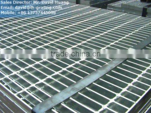 galvanized trench cover,galvanized drain steel grating,galvanized steel grating walkway