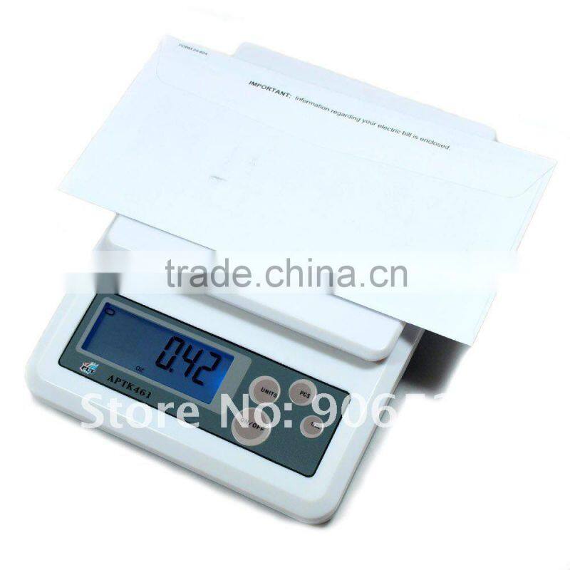 New APTK461 5000gx1g color white LCD Digital Electronic Compact Kitchen Scale