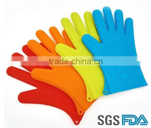 China Wholesale Custom Heat Resistant Silicone Oven Mitt