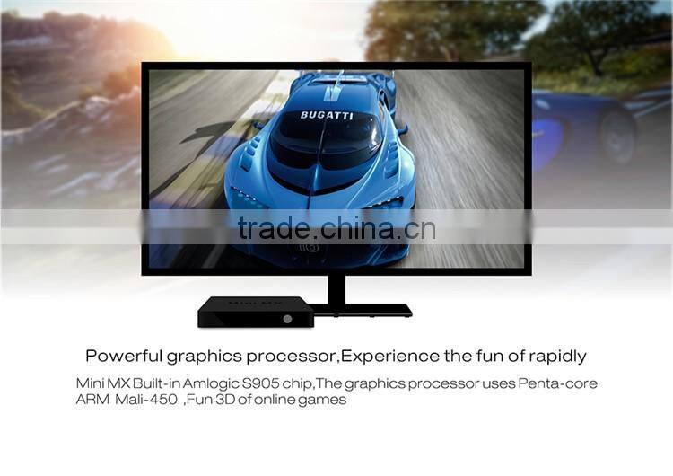 Google Android 5.1 TV BOX Amlogic S905 Fully Loaded KODI Quad Core MINI MX Smart Android TV BOX