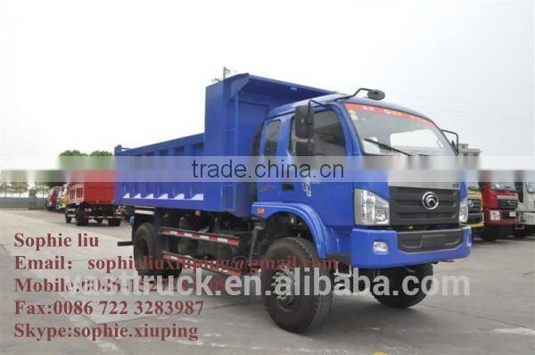 Mini FOTON 4x4 International Dumper Truck Tipper Truck