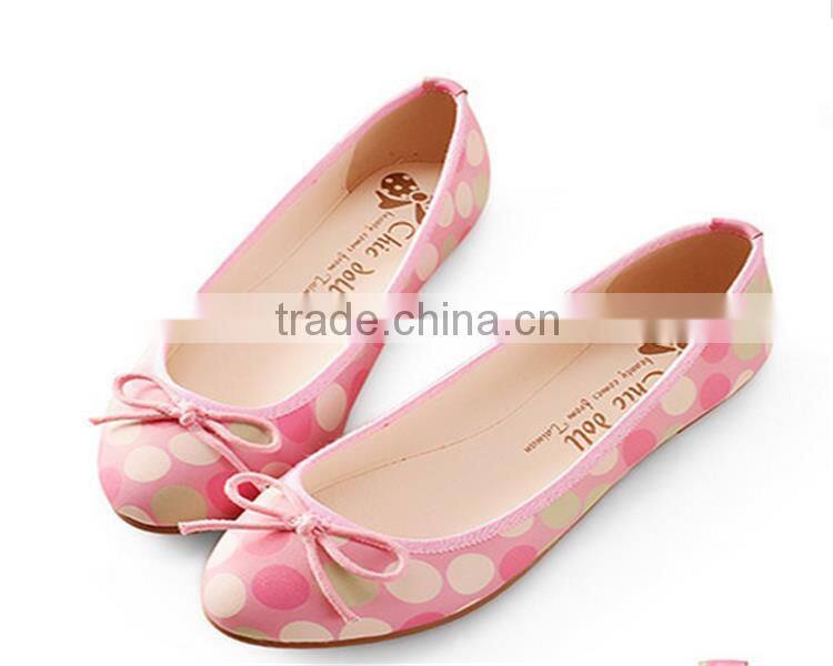 Plastic flat shoes for women women shoes 2016 made in China XT-DA0891