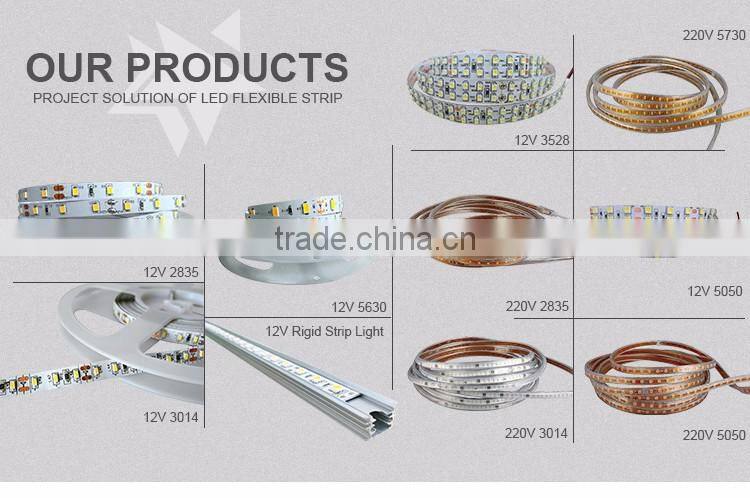 Hot in Brazil 5050 quad row high power led flexible light strip neutral white led strip