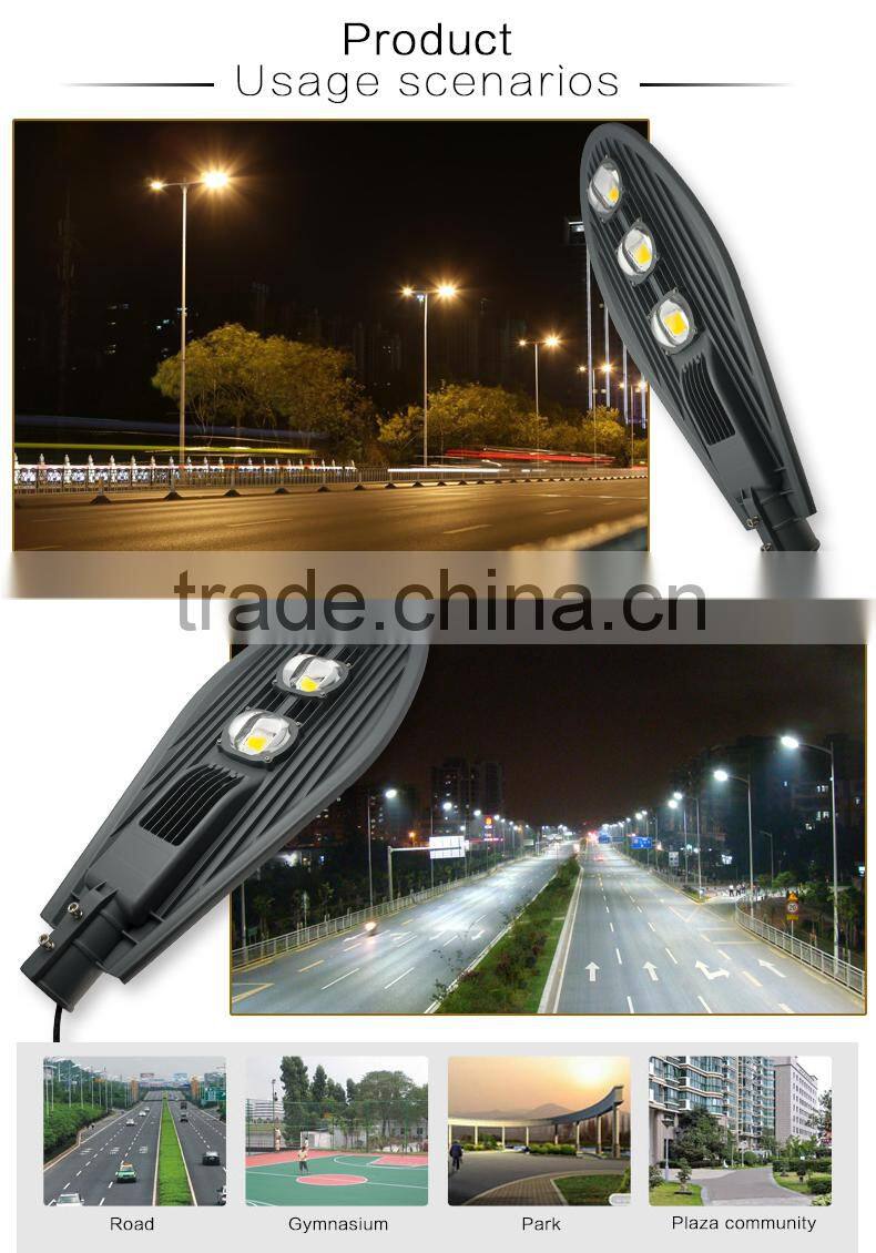 3 years warranty led street light 60w to 180w IP65 Meanwell driver 180w led street lamp
