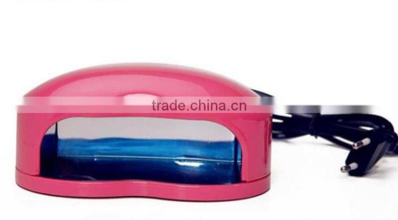 Mini UV Gel Acrylic Curring Lmap Nail Art Led UV Lamp Nail Dyer with CE certificated,1.5W/ 6W/9W led lamps for nails