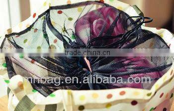 foldable drawstring tote bag