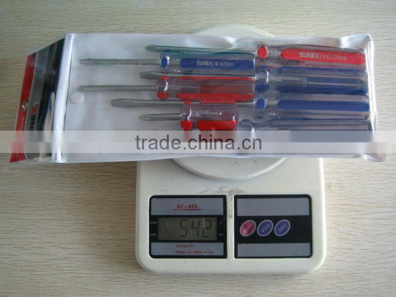 good quality activator transparent PP handle bit holder screwdriver