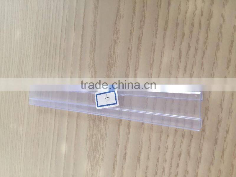 Plastic Price Data Strip/PVC Price laber holder/price tag