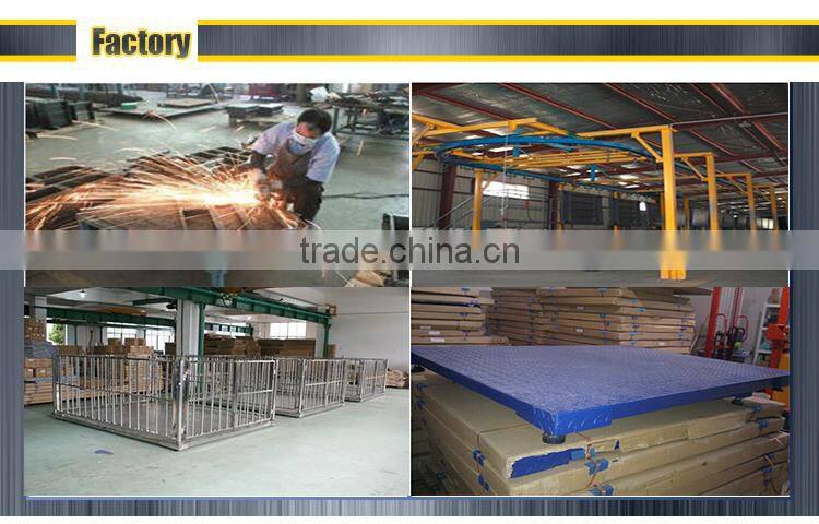 Industry ultra low digital platform weighing scale for industrial