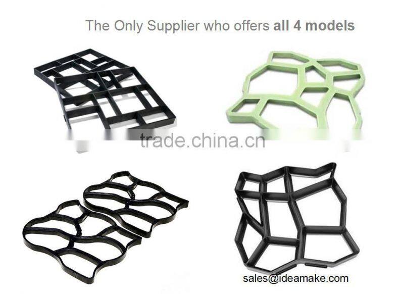 Pavement Mold molds for pavement paths Pathway mould plastic concrete pavement mould