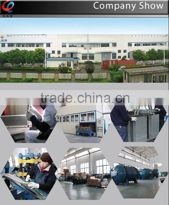 quality mixer truck oil cooler with electrical motor