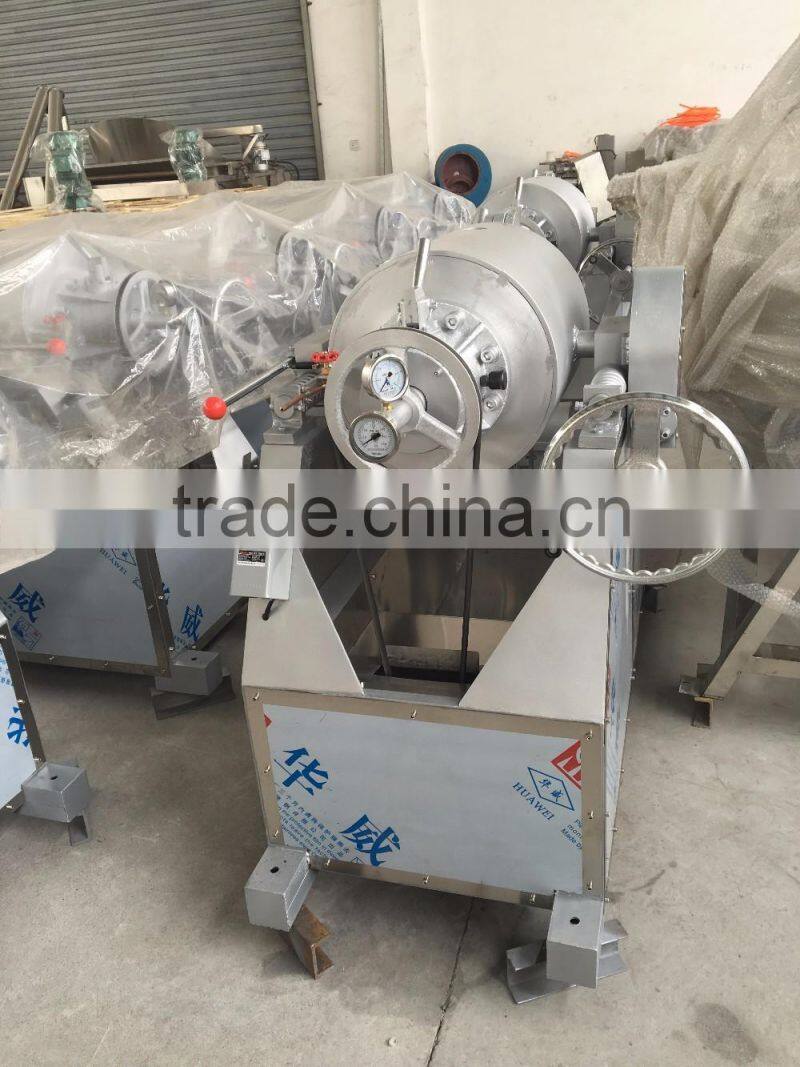 Puffing machine for making popcorn, popcorn puffing machine