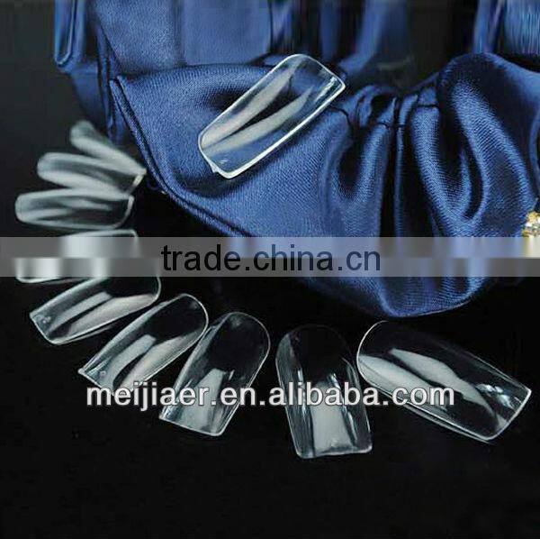 ABS false nail tips design 10 sizes each 50 pcs per bag