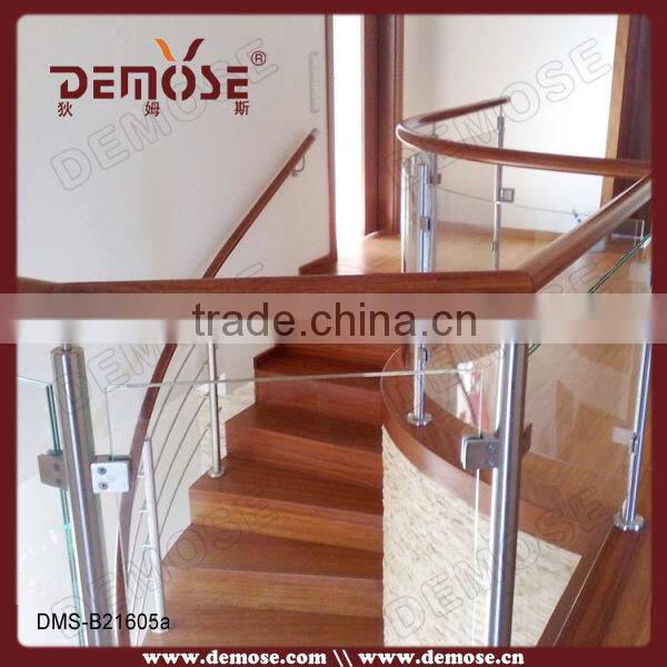modern interior baluster/removable stair handrail