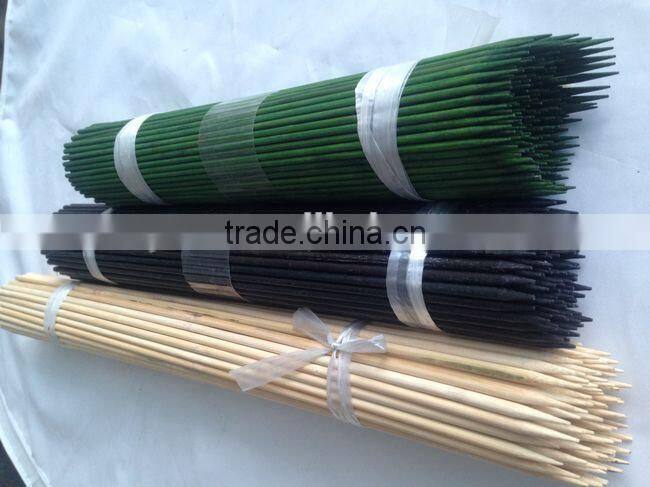 painting wooden stick for gardon