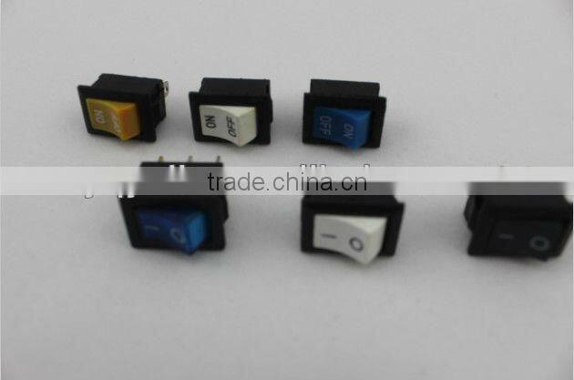 YL3-10 single pole square electrical water proof rocker switch