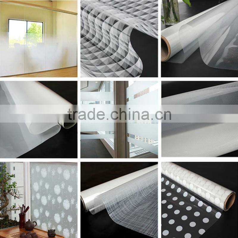 window decorative self adhesive glass color film